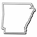 Arkansas Notekeeper Magnet- 20 Mil Spot or Process Color (2-3/8"x2-5/8")